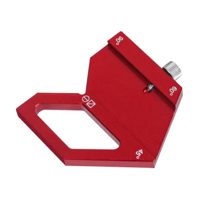 Image de Règle de mesure multifonctionnelle pour le travail du bois Règle de traçage à 45/60/90 degrés Pointeur multi-angles pour le menuisier Outil de bricolage pour le travail du bois