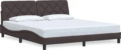 Zdjęcie produktu dla VidaXL 3310618, Brązowy, 185 cm, 2,18 m, 74,5 cm, 1800 x 2000 mm, 1 szt.