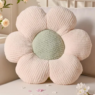 Produktbild von Kissen, 40 cm, mit Plüschbezug, geeignet für Sofa und Bett