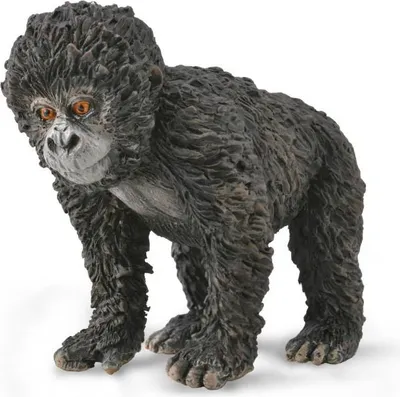 Zdjęcie produktu dla Ręcznie malowana figurka Baby Gorilla Mountain