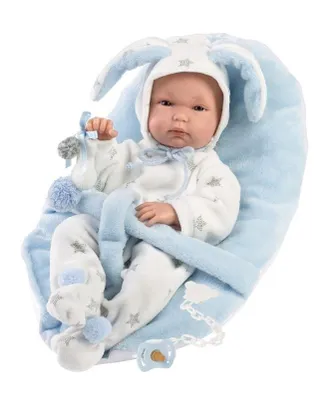 Immagine prodotto di Bambola Bimbo in vinile con marsupio 35 cm