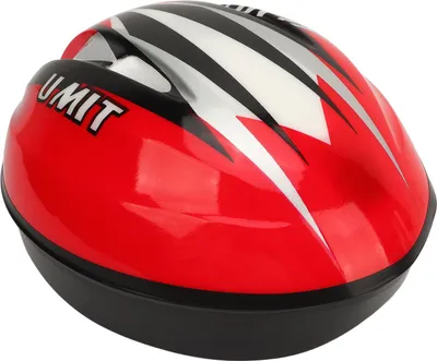 Produktbild von Kinderfahrradhelm mit stoßdämpfendem, verstellbarem Schaumstofffutter Kinderfahrradhelm für Radfahren und Rollerfahren Rot