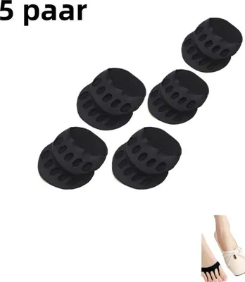 Produktbild von Halbhohe Damenabsatzschuhe in halber Größe - schwarze, verdickte, antislip und anti-schleif Fußschutzschuhe