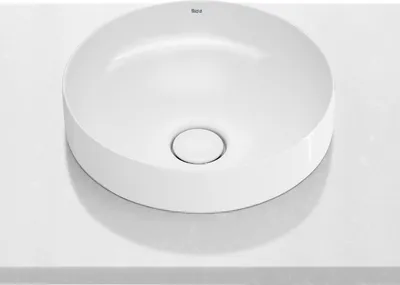 Produktbild von Roca Polska Sp. z o. o, ul. Roca Inspira Halbeinbau-Waschtischschale soft weiß A32752R000 37x37 Waschbecken klein