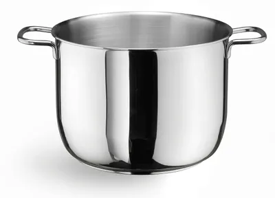 Topf 26 cm, 4 L, Edelstahl, Keramikbeschichtung, silber, ofenfest