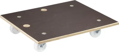 Zdjęcie produktu dla WAGNER Transporthilfe Multiplex MAXIGRIP – 59 x 49 x 11 cm, kółka Ø 75 mm, nośność 250 kg – 20110301