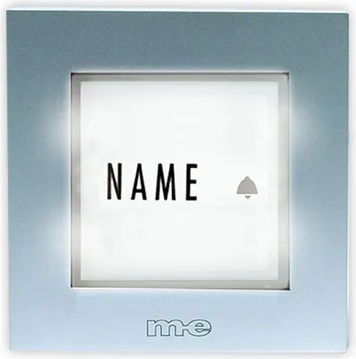 Image de m-e modern-electronics KTB-1 Plaque de sonnette