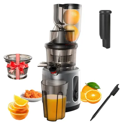 Image de Extracteur de jus - Extracteur - Machine à jus - Centrifuge à jus - Centrifugeuses pour légumes et fruits - 200W - Ouvertures de remplissage de 75 mm