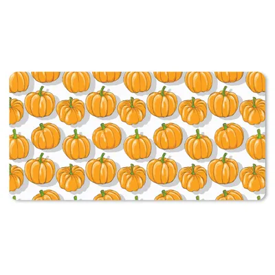 Produktbild von MuchoWow® Schreibtischunterlage Herbst - Kürbis - Muster 80x40 cm - XXL Mauspad - Gaming Mauspad