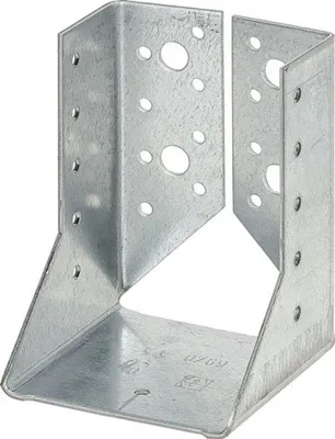 Productafbeelding van Vormschuif, type Balkenschuh, afmetingen: lengte 80 mm, hoogte 120 mm, dikte 2 mm - artikelnummer 70984000