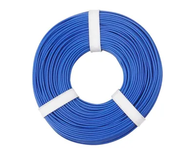 Produktbild von Kupferschalt Litze  0,25 mm² / 50 m / blau