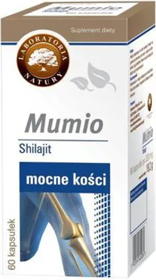 Produktbild von Mumio Shilajit Arthritis Bone Joint Spine Health Supplement 60 Capsules - Blitz DPD