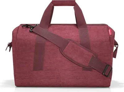 Produktbild von reisenthel allrounder L, Reisetasche, Sporttasche, Tasche, Twist Maroon, 30 L, MT3104