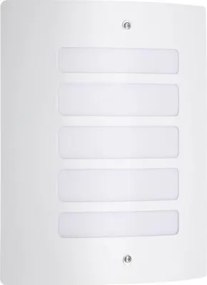 Obrázok produktu pre Vonkajšie nástenné svietidlo TODD, BRILLIANT, biele, kov a plast, E27 max. 60 W