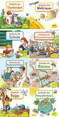 Produktbild von Pixi-8er-Set 291: Entdecke deine Welt 4 (8x1 Exemplar)