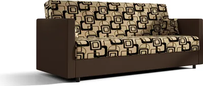 Obrázek produktu pro Nábytek Roe | Pohovka - Rozkládací pohovka MARIBO 210 cm - Hnědá a béžová - S funkcí spánku - Stylový design - Rozkládací pohovka - Gauč