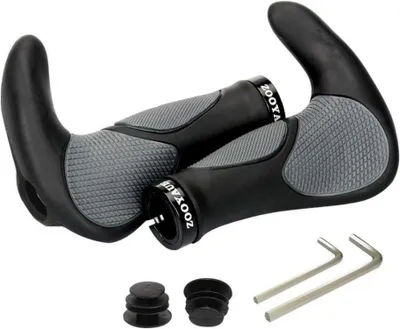 Produktbild von Ergonomische Fahrradgriffe 1 Paar für 22 mm Lenker, rutschfest, Mountainbike Rennrad