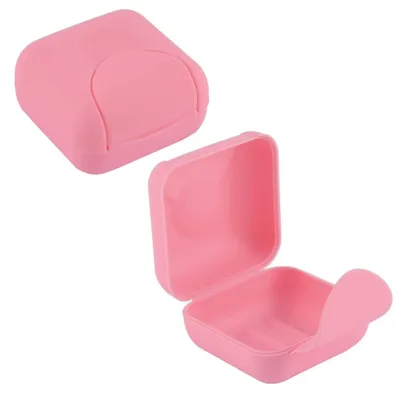 Immagine prodotto di 2 Pezzi di Porta Sapone Fatti a Mano per Casa e Viaggi