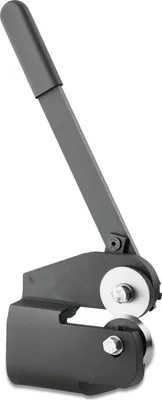 Zdjęcie produktu dla Nożyce do blachy - Nożyce ręczne dźwigniowe/rolkowe do blachy - Zdolność cięcia 1,5 mm - Solidna stalowa konstrukcja - Montaż na stole - Do stali, miedzi, aluminium, stali zbrojeniowej