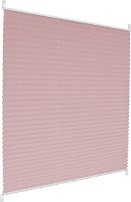 Produktbild von ECD Germany Plissee Klemmfix ohne Bohren, 85x200 cm, Rosa, Sonnen- & Sichtschutz