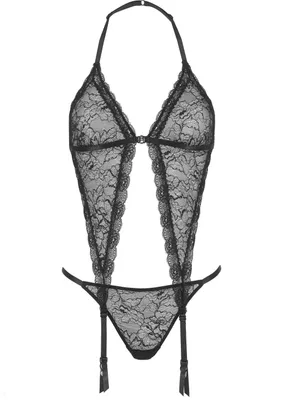 Produktbild von Petite fleur gold Set: Corsage schwarz Größe M
