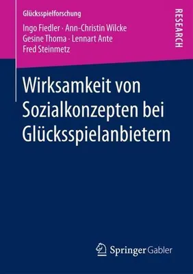 Produktbild von Wirksamkeit von Sozialkonzepten bei Glücksspielanbietern