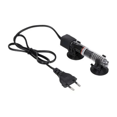 Obrázek produktu pro Mini akvarijní ohřívač Ponorný ohřívač s automatickým termostatem Ohřívač vody v nádrži na ryby Křemenná trubice s přísavkami