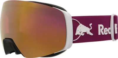 Produktbild von RedBull SPECT JON, doppelte Scheibe, Weiß, Thermoplastische Polyurethane (TPU), Unisex, Polycarbonat, Rot