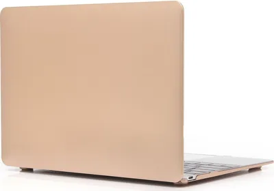 Produktbild von Mobigear Metallic MacBook 12 Zoll (2015-2017) Hardcase Hülle MacBook Case - Gold - Model A1534