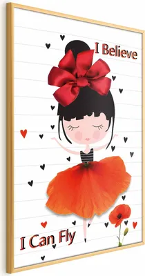 Produktbild von Posterpapier Poster - I Believe I Can Fly 40x60 cm Für Kinder h-C-0065-ao-a