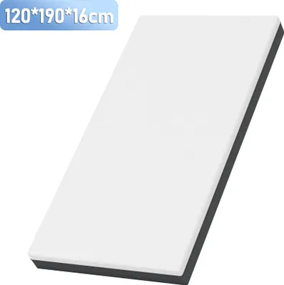 Zdjęcie produktu dla Materac Hengda Premium – ergonomiczny materac z pianki zimnej 120x190x16 cm, o doskonałej chłonności i wysokiej oddychalności, H3 – redukcja stresu fizycznego