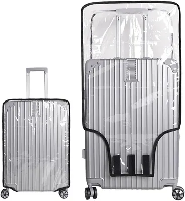 Produktbild von Kofferhülle transparent, 1 Stück, PVC, für Reise