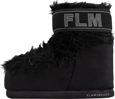 Produktbild von Flamingueo Sneaker Hausschuhe Pantoffeln Uni Eine Größe