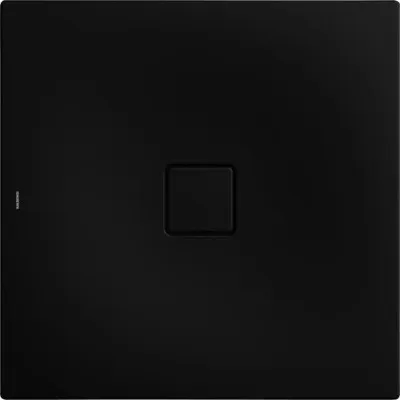 Produktbild von KALDEWEI Duschwanne CONOFLAT 852-5 80 x 80 x 3.7 cm schwarz matt mit extraflachen Wannenträger 466847980676