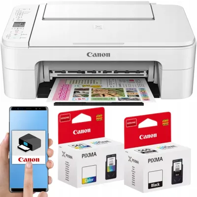 Produktbild von Canon Pixma TS3750i 3-in-1 WLAN Multifunktionsdrucker ohne Tinten AirPrint A4