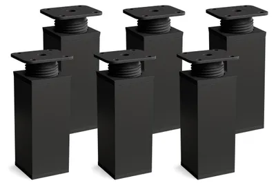 Immagine prodotto di Piedini regolabili per mobili - Set di 6, altezza 60 mm, design moderno