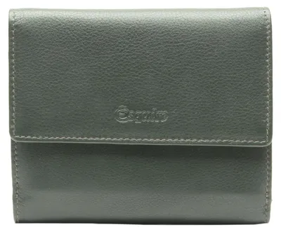 Image de Portefeuille élégant pour femmes, avec protection RFID, de 12 cm, couleur verte