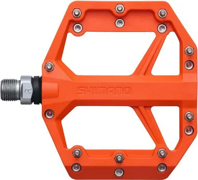 Produktbild von Shimano PD-GR400 Flat Pedal polkimet, oranssi