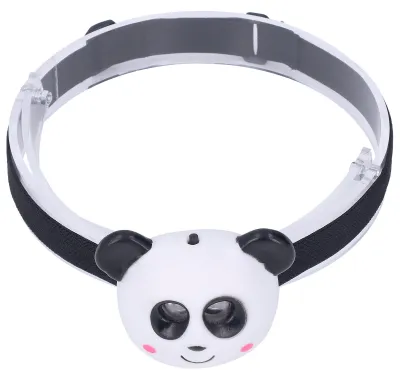 Productafbeelding van LED-hoofdlamp met dierenvorm, schattig cartoon-wit licht, draagbare hoofdlamp voor kinderen