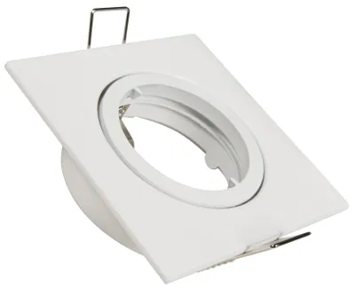 Produktbild von Einbaurahmen McShine "DL-826w" eckig, 82x82mm, schwenkbar, Bajonett Verschluss