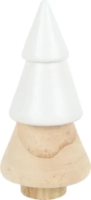 Produktbild von TrendLine Deko Holzbaum 6,5 x 14 cm weiß