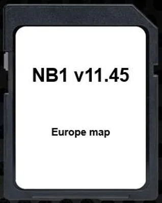 Obrázek produktu pro SD karta GPS navigace Evropa 2025 - 11.45 - Kompatibilní s MAZDA NB1