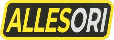 Obrázek produktu pro Nálepka - "ALLESORI" Cerná/Žlutá/Bílá
