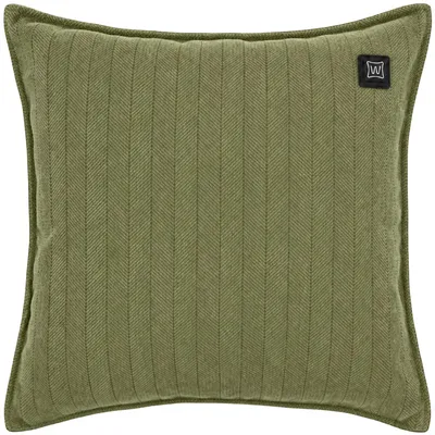 Zdjęcie produktu dla Warmpi® Podkładka grzewcza na podczerwień z powerbankiem 10 000 mAh - Podkładka grzewcza Chenille olive green - 45x45 cm - Bezprzewodowa i użyteczna z wbudowanym kablem 2,5 m