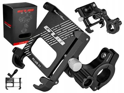 Produktbild von GUB PLUS 11 Fahrradhalterung Aluminium für Smartphone 360°