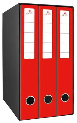 Productafbeelding van Mariola 4783, archiefordner, 35x26x17 cm, 3 stuks, rood. Kinderen, rood, one size