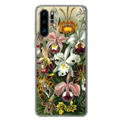 Produktbild von MuchoWow® Handyhülle Schutzhülle Hülle für Huawei P30 Pro Orchidee - Haeckel - Kunst Silikon Softcase Handy Hülle - Schutzdeckel
