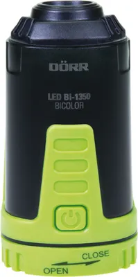 Obrázok produktu pre Dörr 980546, Baterka, Čierna, Zelená, Biela, Plast, Tlačidlá, IPX4, LED