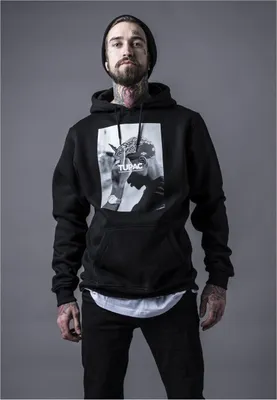 Zdjęcie produktu dla Męska bluza z kapturem Mr. Tee 2Pac F*ck the World Hoody, czarna – rozmiar S