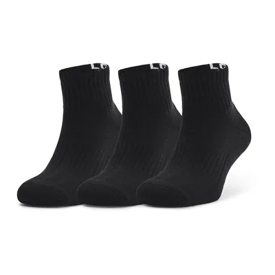 Produktbild von Under Armour Core QTR 3Pk Socken, Größe: XL